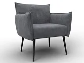 Кресло Лига-083 ( BRUT 16 темно-серый )