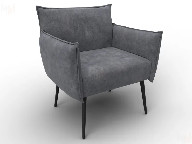 Кресло Лига-083 ( BRUT 16 темно-серый )