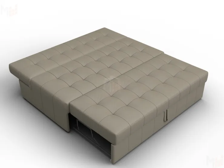 Диван прямой Лига-107 (160) ( GRIFON 04 бежевый )