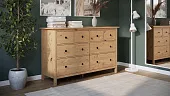 Комод КЫМОР 8 ящиков светло-коричневый Комод КЫМОР 8 ящиков светло-коричневый