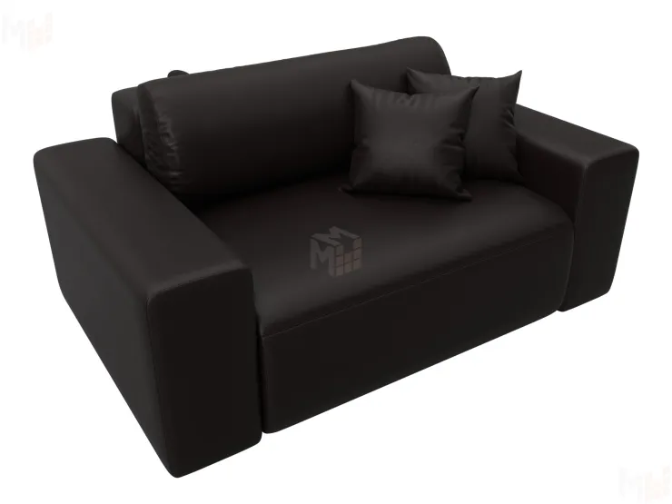 Кресло Лига-036 НПБ ( GRIFON 12 коричневый )