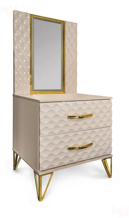 Тумба Lara бежевый глянец