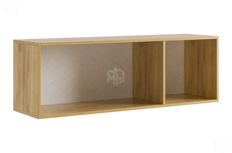 Антресоль Бери  трехдверная дуб крафт золотой/графит