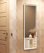 Зеркало с LED подсветкой Loren 455х1350