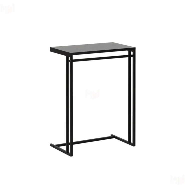 Стол приставной Leset Стилвуд 1 (Чёрный/Чёрный)