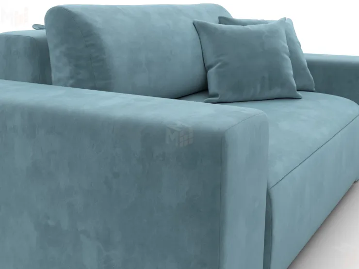 Кресло Лига-036 НПБ ( SEVEN 113 бирюзовый )