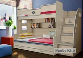 Детская двухъярусная кровать Капитан Фанки Кидз КП-21