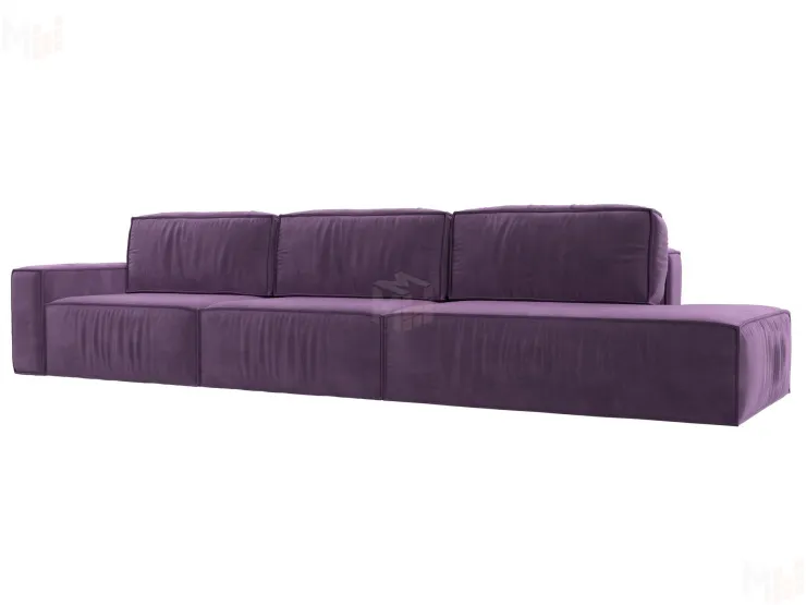 Диван прямой Прага Модерн Лонг подлокотник слева