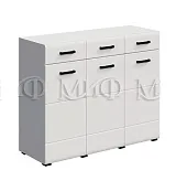 Комод Ненси New (белый глянец) Комод Ненси New (белый глянец)