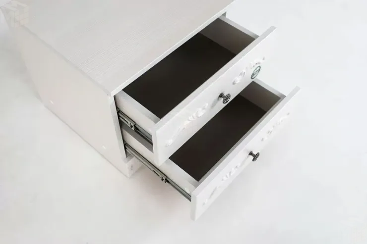 Тумба прикроватная Мария-Луиза 13 Бодега Белый