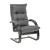 Кресло-трансформер Leset Монако (Венге текстура/Malmo 95 (темно-серый))