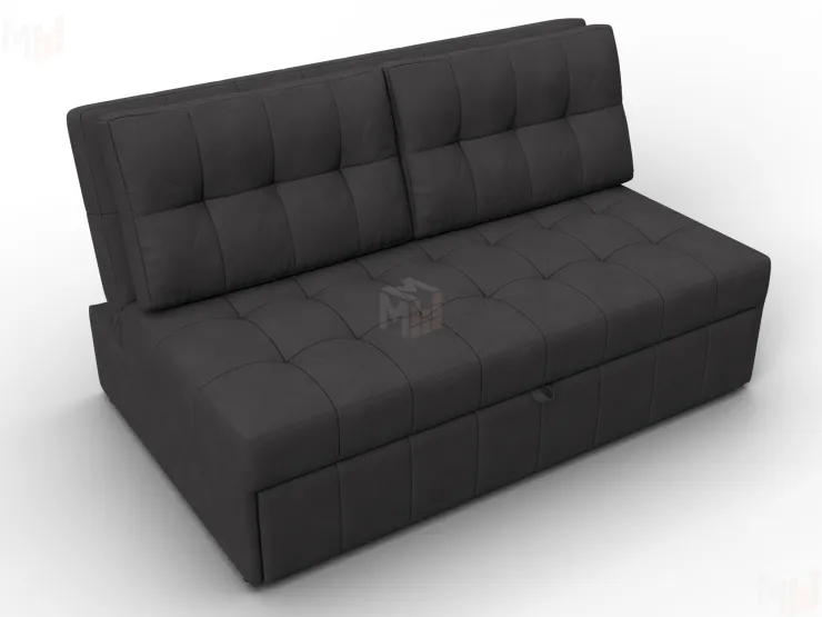 Диван прямой Лига-107 (140) ( JOLY 08 коричневый )