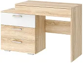 Стол косметический СКС-1200 СОНАТА Дуб Сонома-Белый глянец Стол косметический СКС-1200 СОНАТА Дуб Сонома-Белый глянец