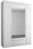 Шкаф 4-х дверный Мария-Луиза 4 Бодега Белый Шкаф 4-х дверный Мария-Луиза 4 Бодега Белый