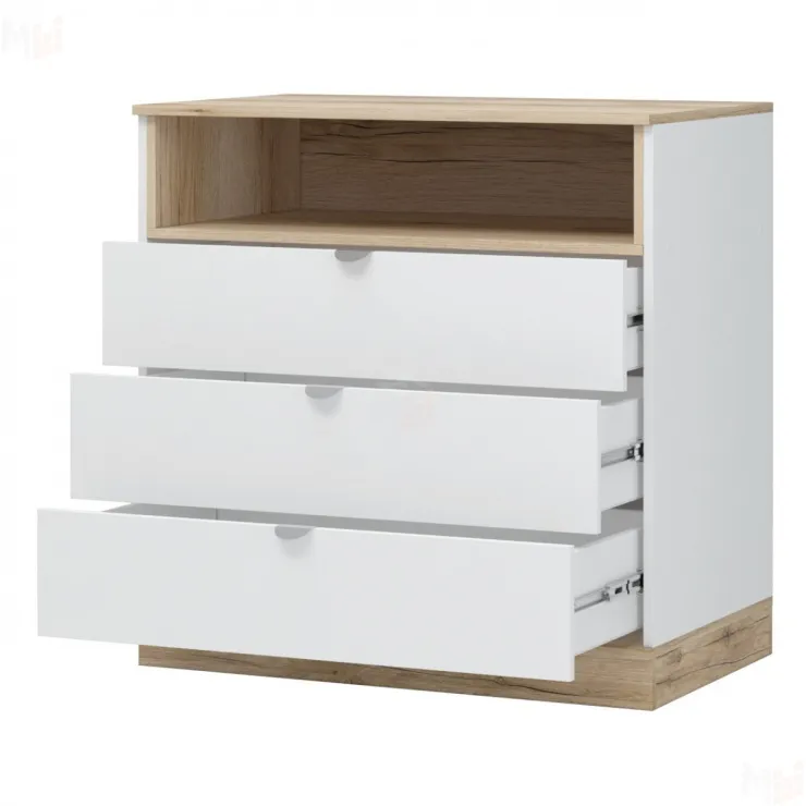 Комод с 3 ящиками Юкки КМ 3Я 900