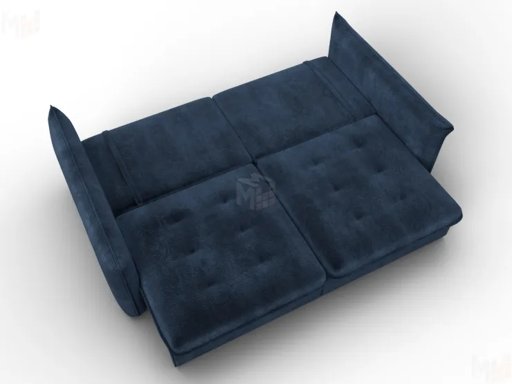 Диван прямой Лига-100 НПБ ( TOWER 13 синий )