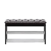 Банкетка Leset "Грейс" (Венге/Oregon perlamutr 120, каретная стяжка)