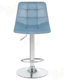 Стул барный DOBRIN TAILOR (пудрово-голубой велюр (MJ9-74))