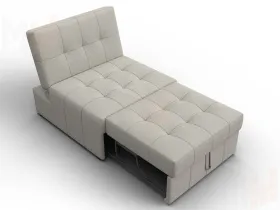 Кресло-кровать Лига-107 (80) ( Амур 02 бежевый )