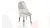 Стул Франк (конус) исп. 2 - ДП2-30 Черный матовый/Микровелюр  Catania Ivory (бежевый)