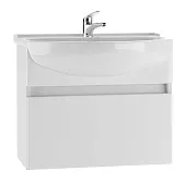Тумба подвесная под умывальник "Амур 60" Классик с одним ящиком В1 Айсберг