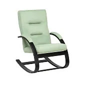 Кресло-качалка Leset Милано (Венге текстура/V14 бирюзовый)