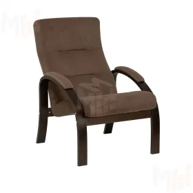 Кресло Leset Лион 2.0 (Орех текстура/Bingo 07 (коричневый))