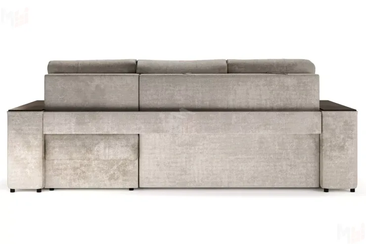 Угловой диван-кровать Лас-Вегас Бежевый правый 