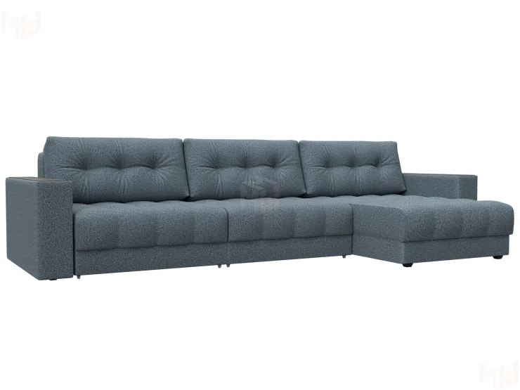 Диван угловой с декором Лига-049 НПБ Лонг