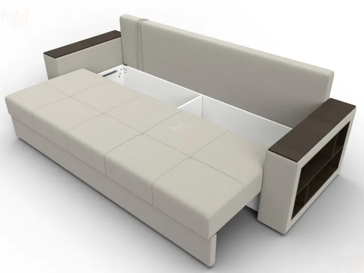 Диван прямой Дубай Лайт ( Бежевый )