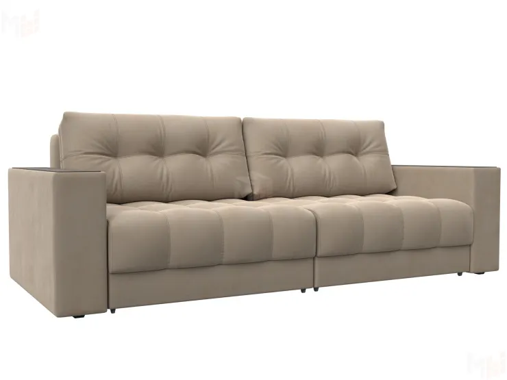 Диван прямой с декором Лига-049 НПБ