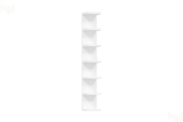 S00777 Фора 190Е полка настенная 30х189х27, белый