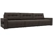 Диван прямой с полками Лига-053 НПБ Лонг