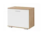 Обувница ИТАЛИЯ О-600 Сонома-Белый глянец Обувница ИТАЛИЯ О-600 Сонома-Белый глянец