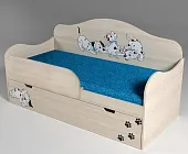 Детская кровать c ящиком Далматинец 40001