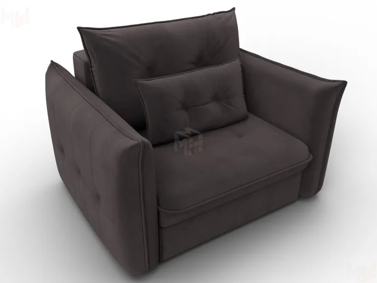 Кресло Лига-100 НПБ ( SEVEN 727 коричневый )