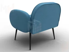 Кресло Лига-086 ( Амур 10 голубой )