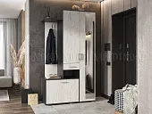 Прихожая Лира (Графит/крафт белый) Прихожая Лира (Графит/крафт белый)