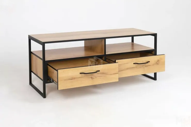 Тумба ТВ Виртон 11 Дуб Крафт Золотой