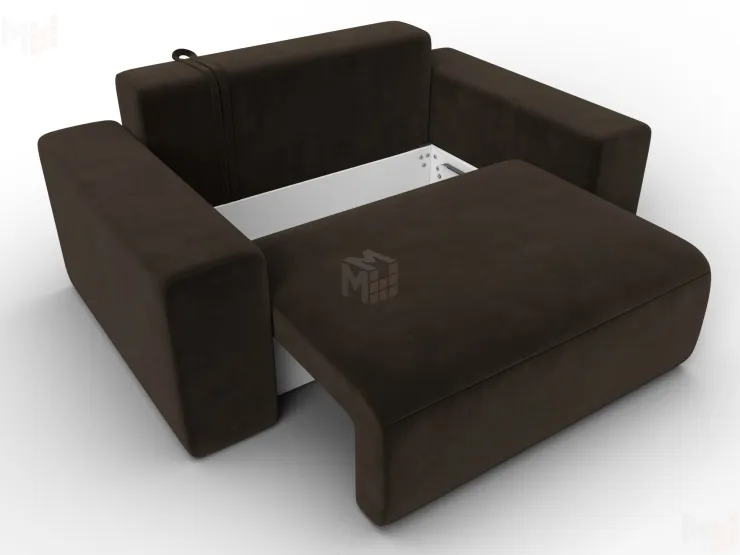 Кресло Лига-036 НПБ ( Коричневый )