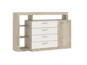 Комод Ангара (крафт серый/кашемир) Комод Ангара (крафт серый/кашемир)