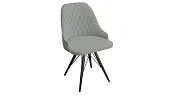Стул Гранд К3 Черный муар, Велюр Confetti Silver