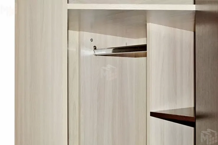 Шкаф угловой Ольга 9.2  Ясень Шимо Светлый/Венге