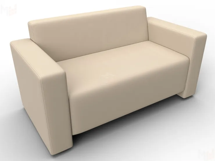 Диван прямой Лига-093 ( Бежевый )
