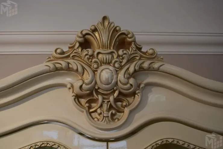 Сервант Джоконда 4-ств крем глянец