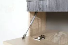 Прихожая Гретта 2 Ясень Черный/Дуб Сонома