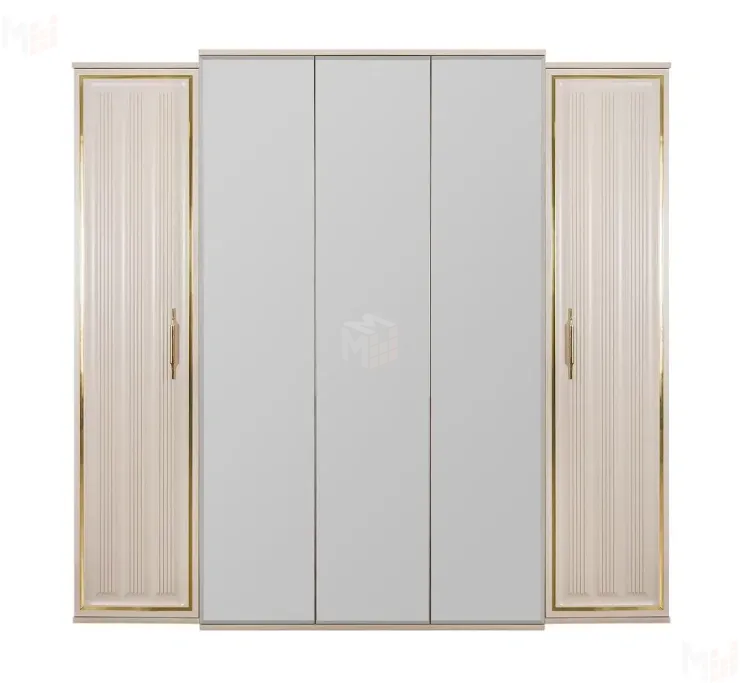 Шкаф Замира 5-дверный бежевый