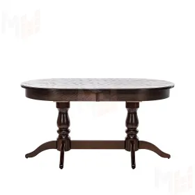 Стол раздвижной Leset Каролина 1Р (Орех шоколадный)