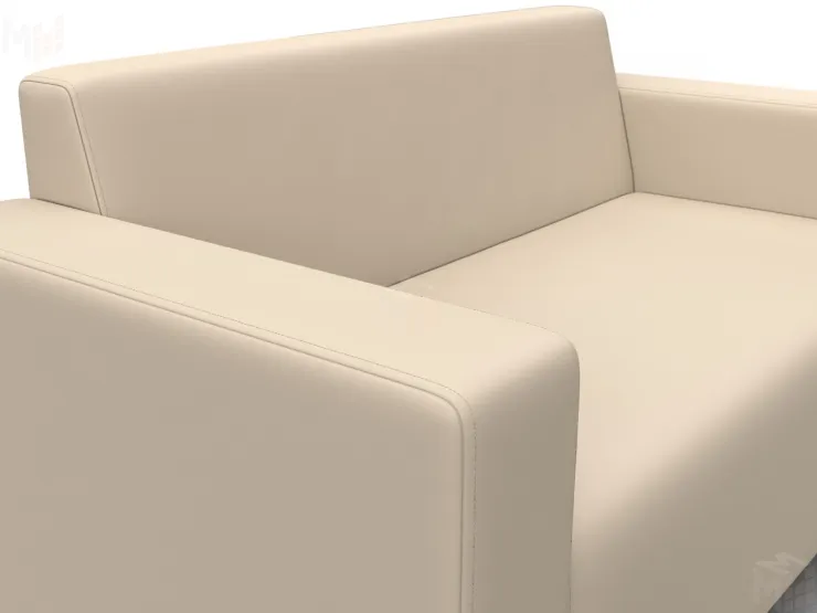 Диван прямой Лига-093 ( Бежевый )