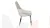 Стул Франк (конус) исп. 2 - ДП2-30 Черный матовый/Микровелюр  Catania Ivory (бежевый)